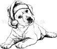 Julehund 002- Your Own Scrap stempel